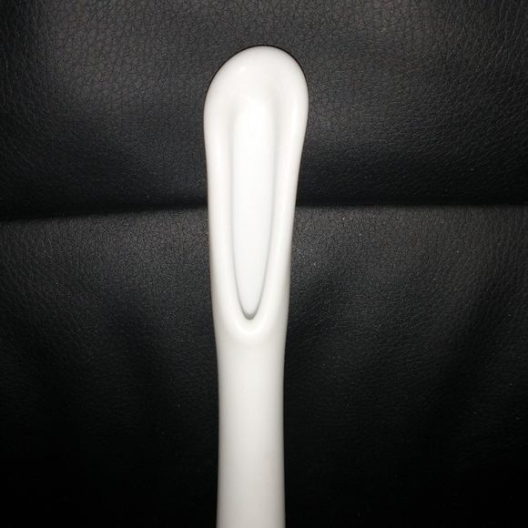 Swag milk glass vase - Picture 2 of 5